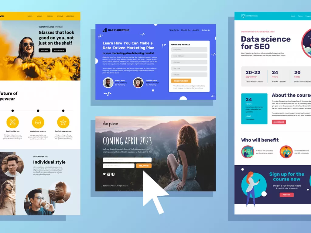Thiết kế website Quảng cáo Landingpage