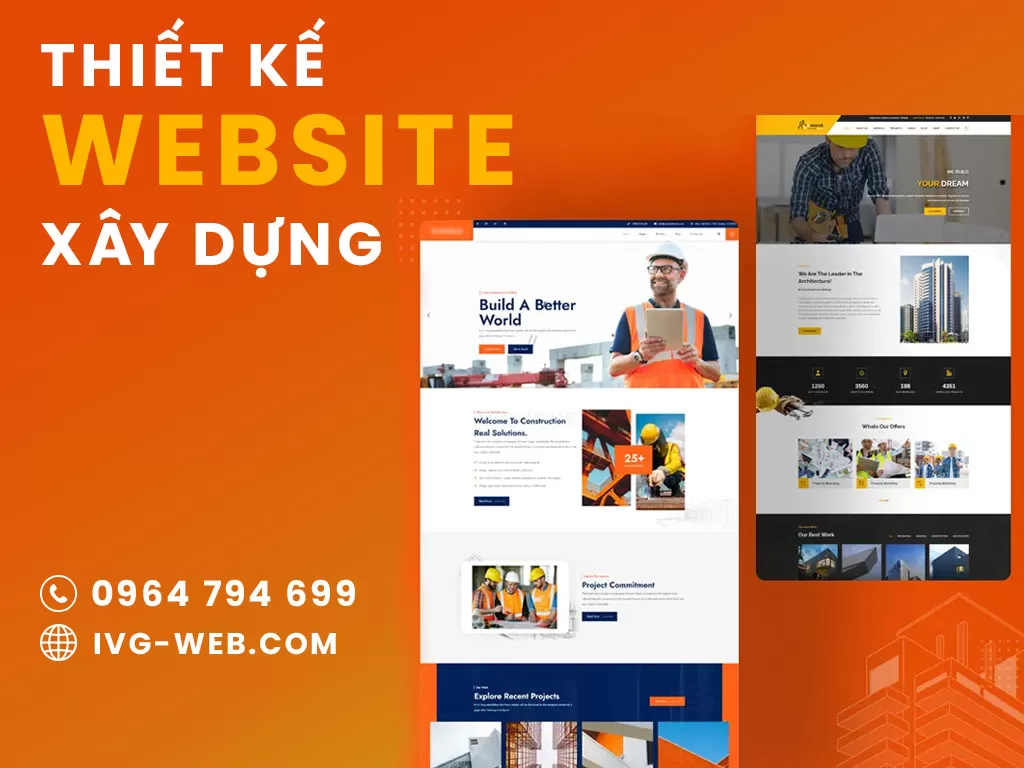 Thiết kế website Xây Dựng