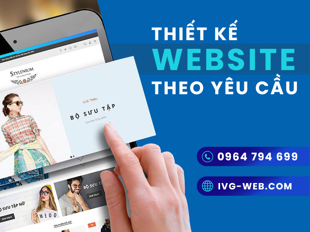 Dịch vụ thiết kế website theo yêu cầu